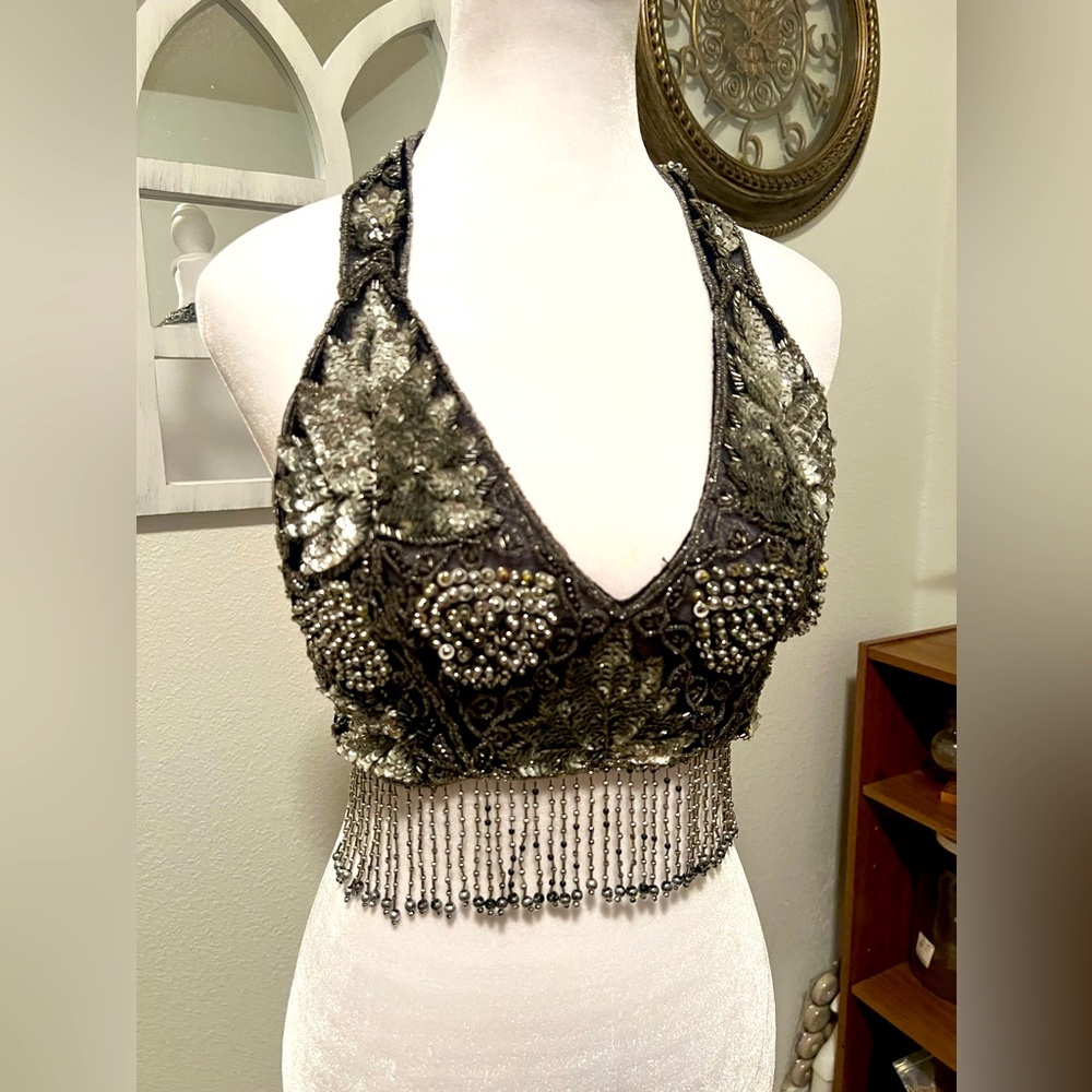 Beaded Halter